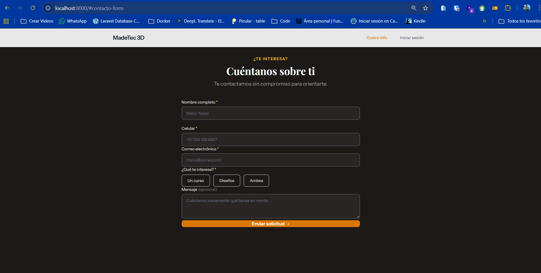 Esta es una prueba